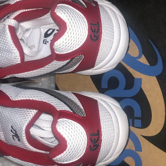 Asics Gel Tiger Paw 99 White Silver Japan Red - Picture 2 of 6